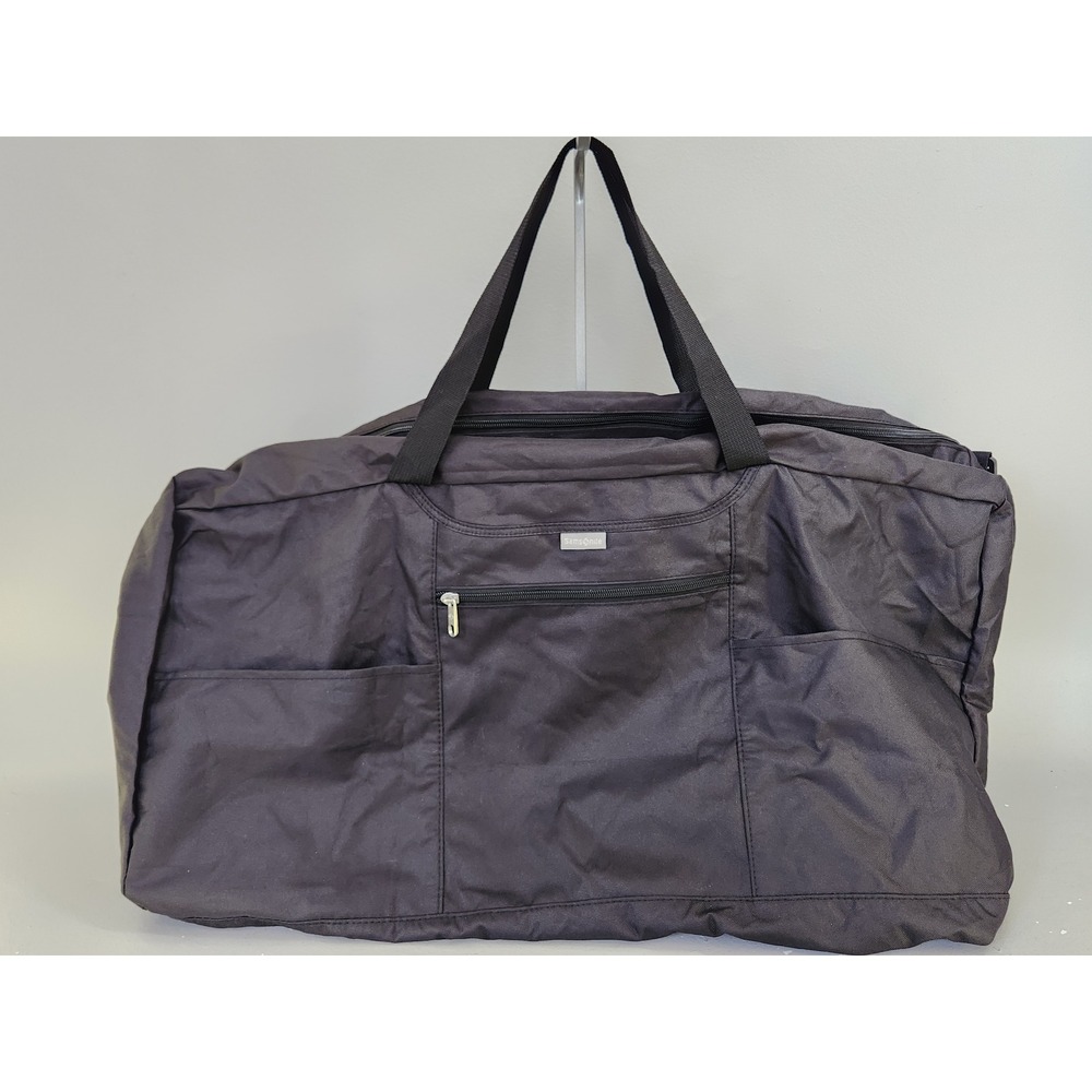 Samsonite Duffel Bag Mens X-Large Black Nylon Travel Gym Packable 27in
